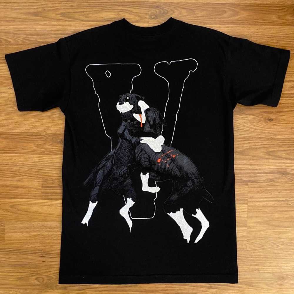 City Morgue x Vlone Dogs tee